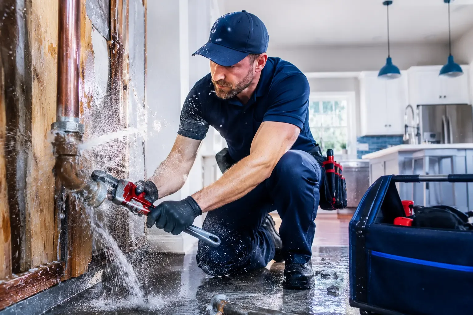 Local emergency pipe repair professionals in Russellville, AR